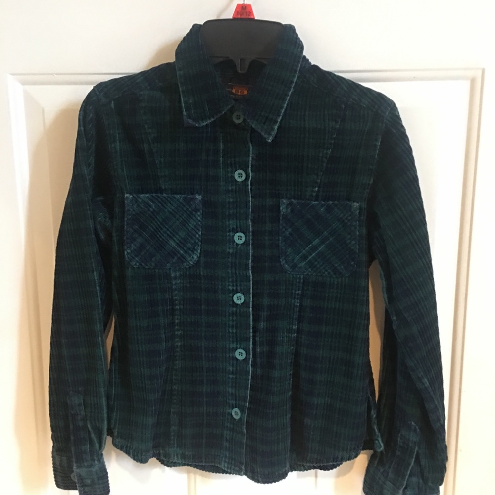 Corduroy Button Down Shirt